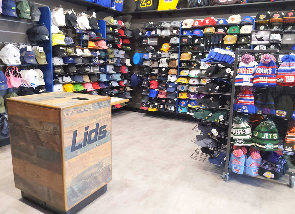 Lids' Features Custom Embroidered Hats, Sports Caps At Outlets Of